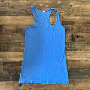 Blue Racerback Tank